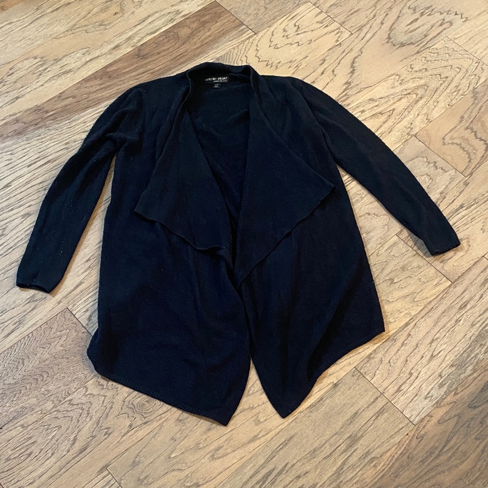 Barefoot Dreams Bamboo Chic Lite Black Cardigan
